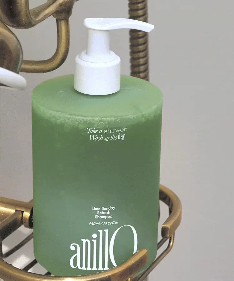 [지성두피/딥클렌징] 아닐로 라임썬데이 리프레시 스크럽 샴푸 450ml (쿨링&정수리 냄새 케어) 상세페이지 15
